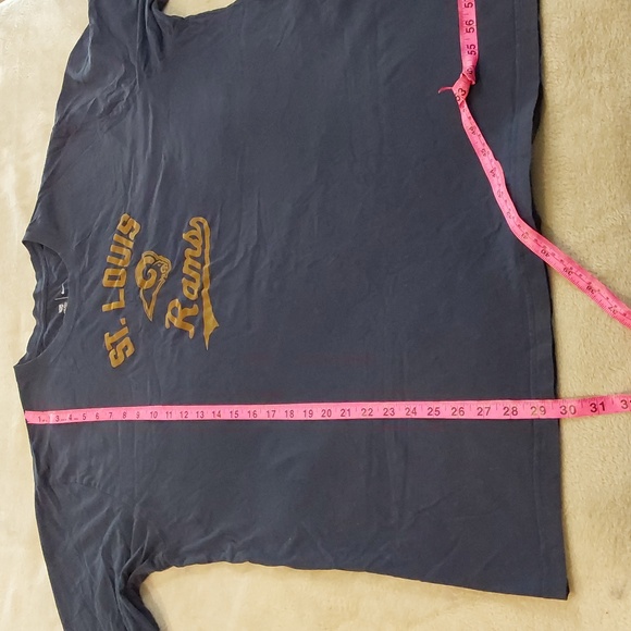 Vintage NFL Nike St. Louis Rams Long Sleeve T Shirt Mens Size 3XL - Picture 6 of 10